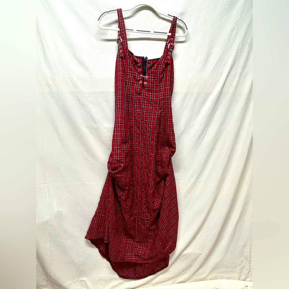 Lip Service Red Asymmetrical Dress - Picture 1 of 12